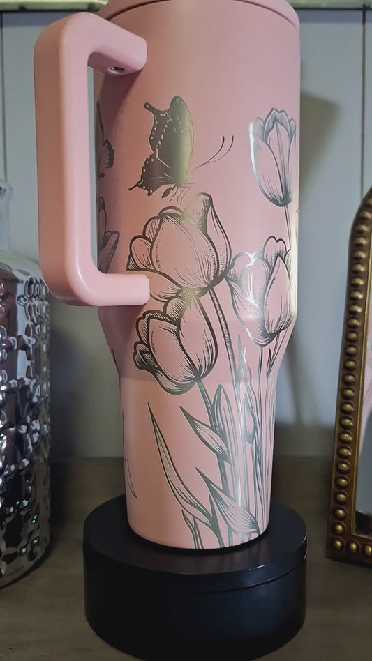 40 oz. Hydrojug - Tulips