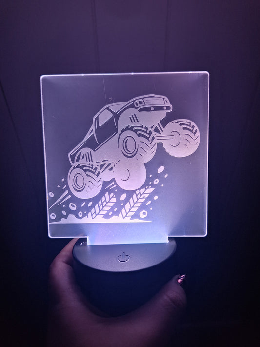 Monster Truck Night Light