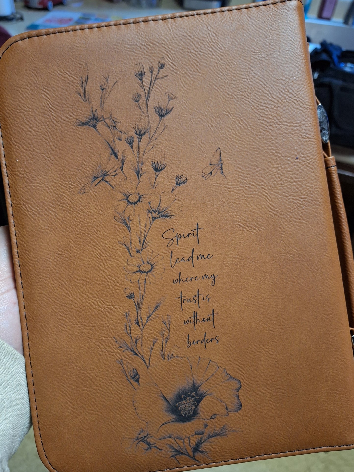 Bible Cover - Brown