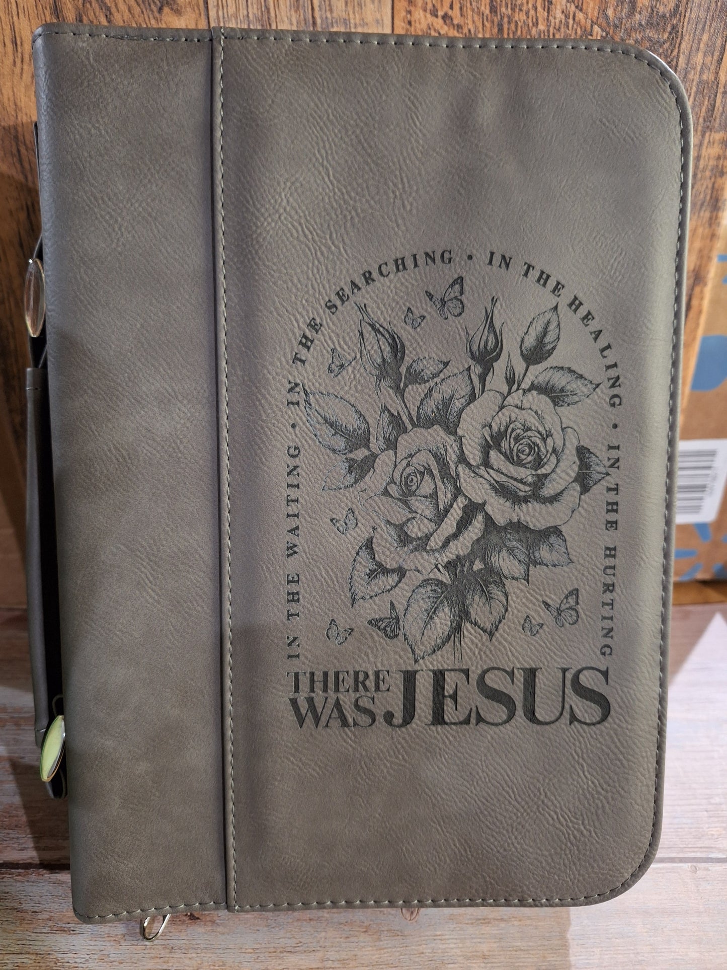 Bible Cover - Gray